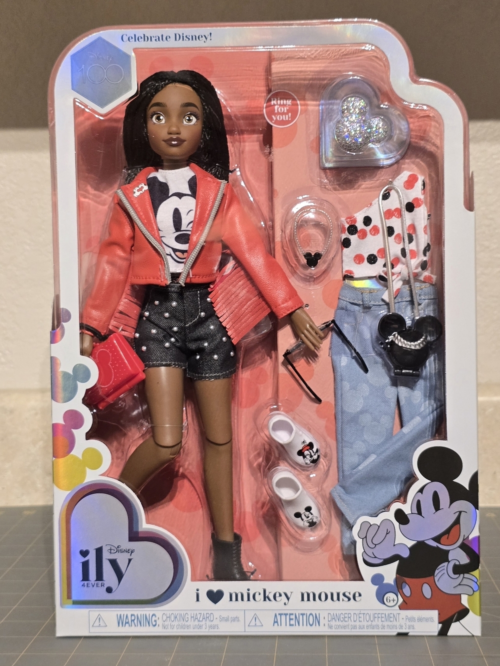 Disney ily "I 🖤 Mickey Mouse" Doll
